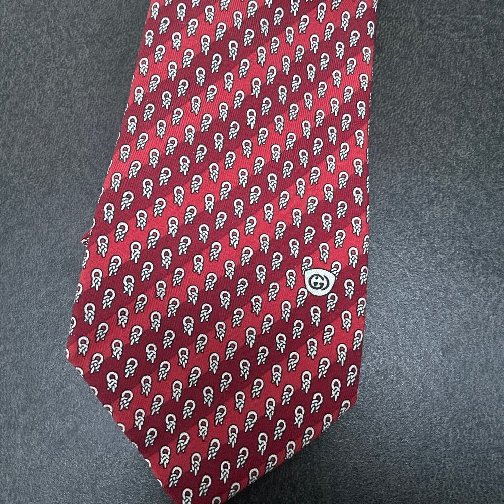 Gucci Silk Men's Tie - Picture 4 of 8